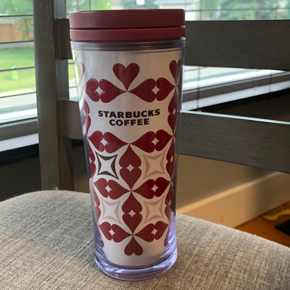 Starbucks 2009 Hearts Travel tumbler cup